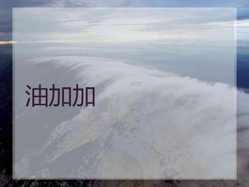 油加加