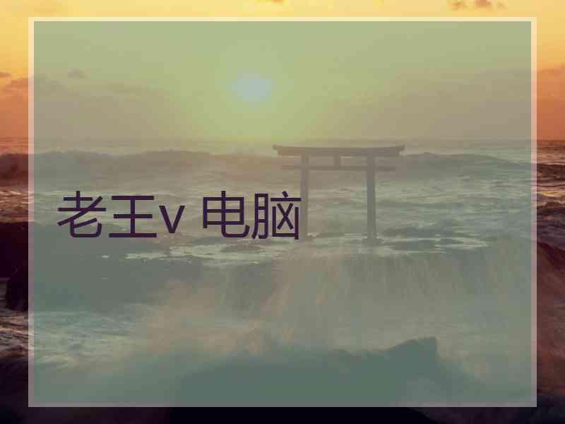 老王v 电脑