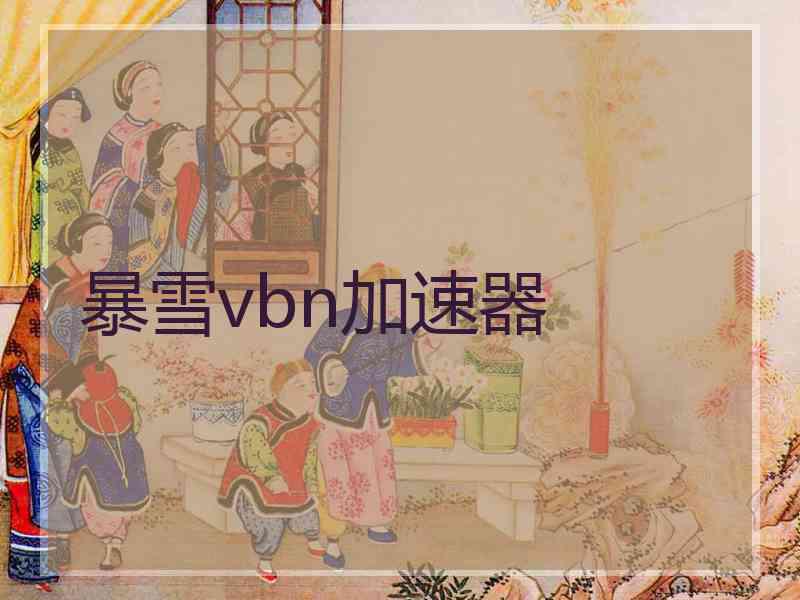 暴雪vbn加速器