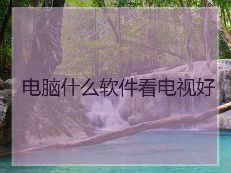 电脑什么软件看电视好