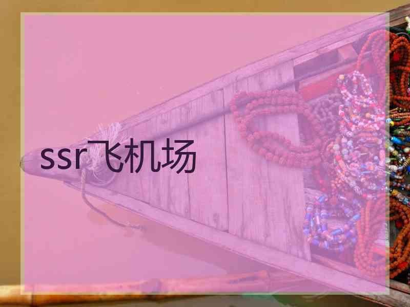 ssr飞机场