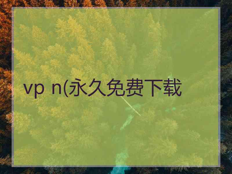vp n(永久免费下载