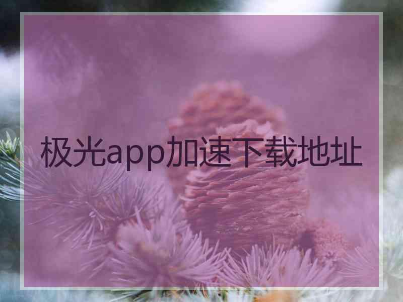 极光app加速下载地址