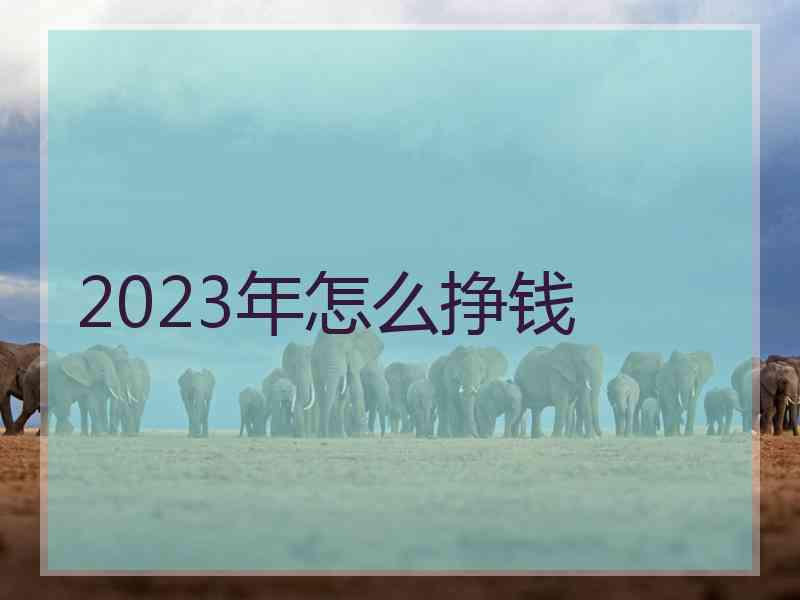 2023年怎么挣钱