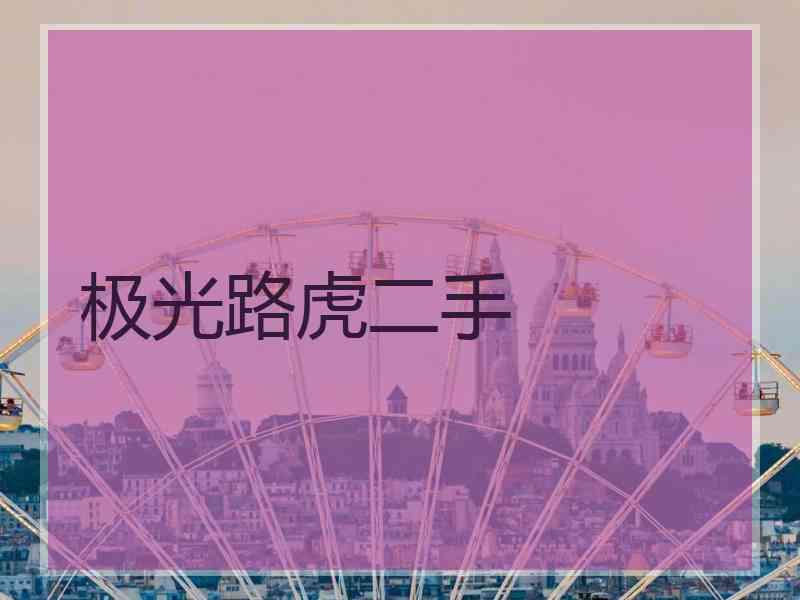 极光路虎二手