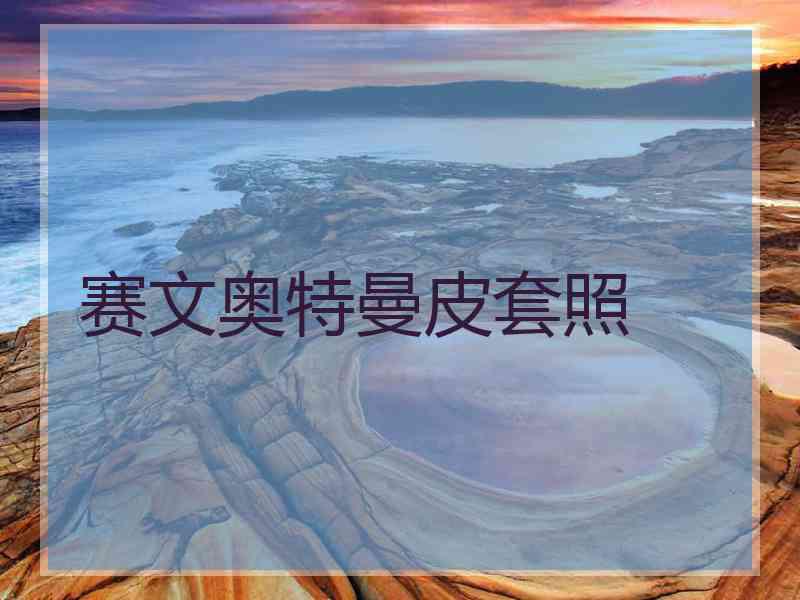 赛文奥特曼皮套照