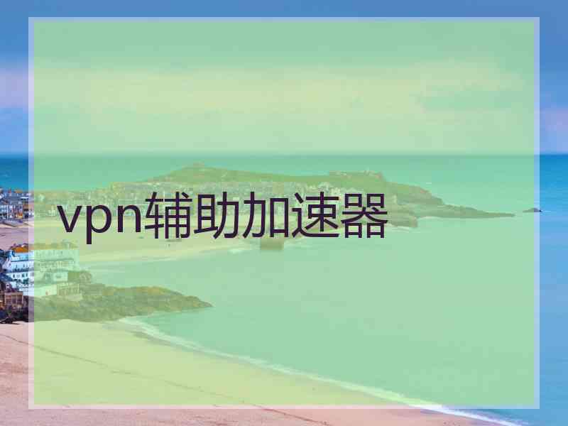 vpn辅助加速器