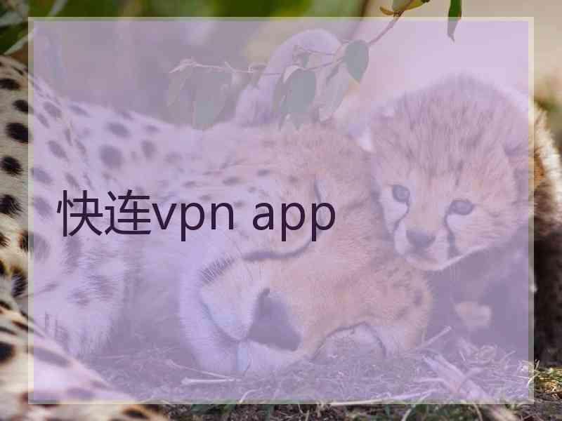 快连vpn app