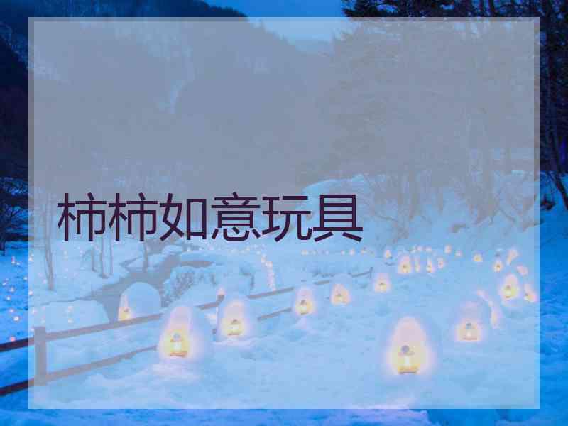 柿柿如意玩具