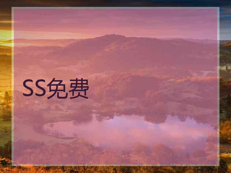 SS免费