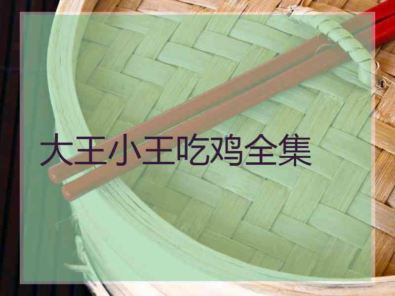 大王小王吃鸡全集