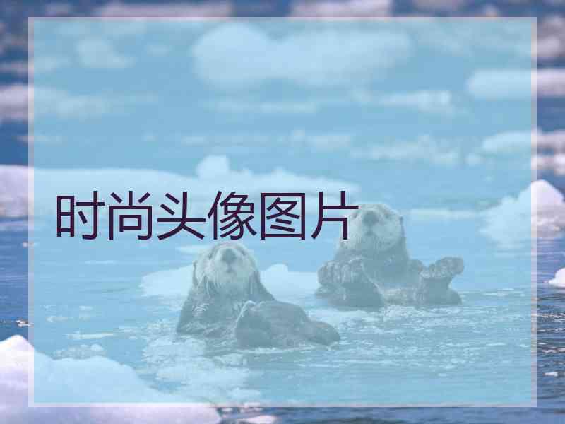 时尚头像图片