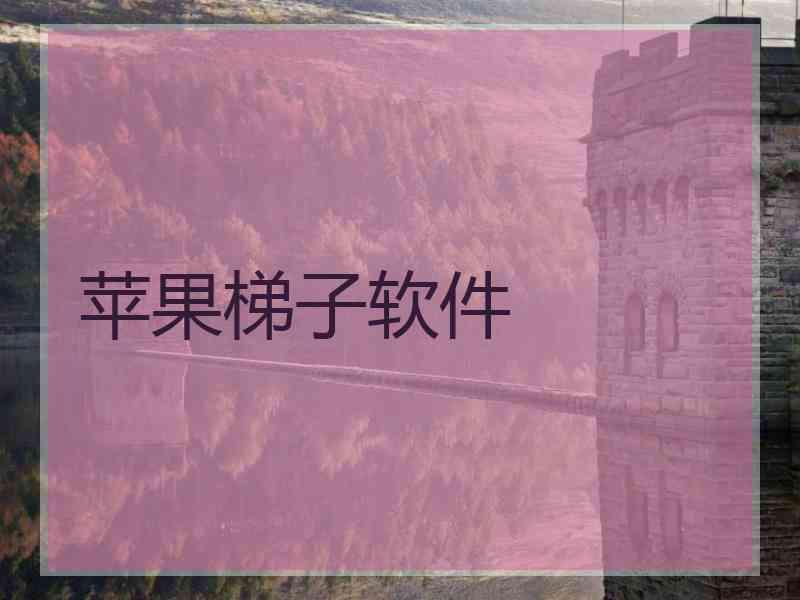 苹果梯子软件