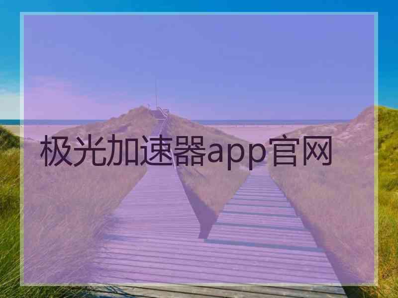 极光加速器app官网