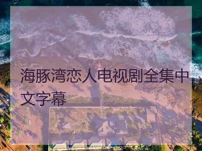 海豚湾恋人电视剧全集中文字幕