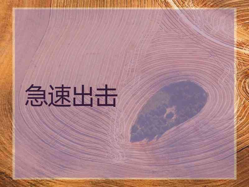 急速出击
