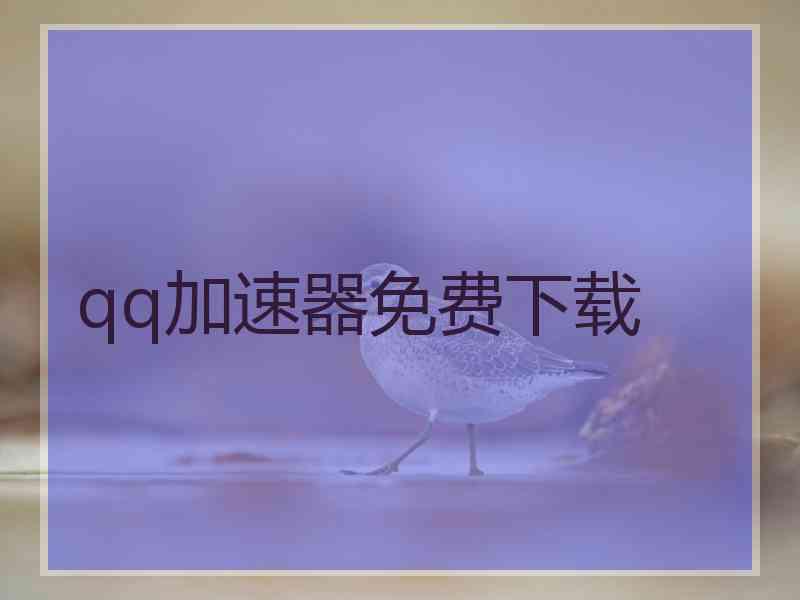 qq加速器免费下载