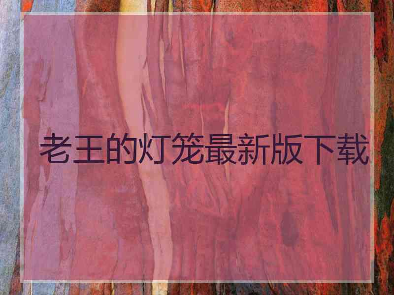 老王的灯笼最新版下载
