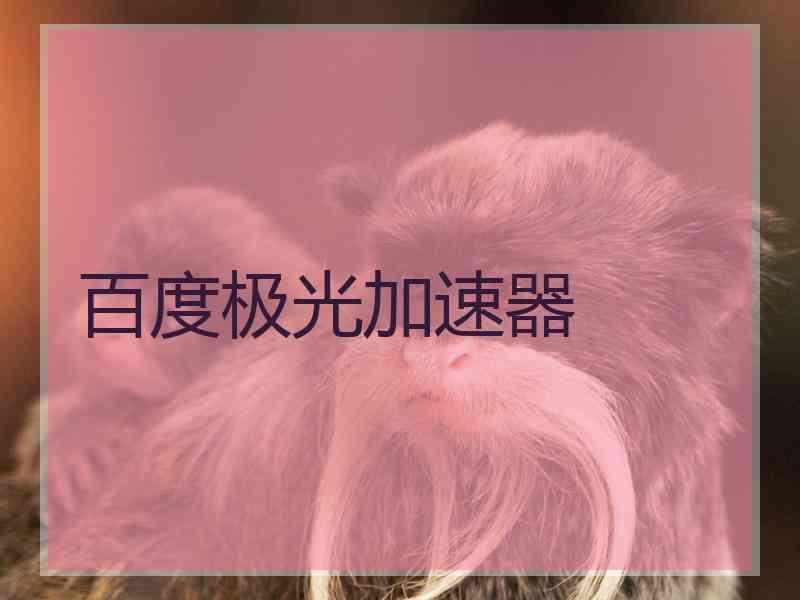 百度极光加速器