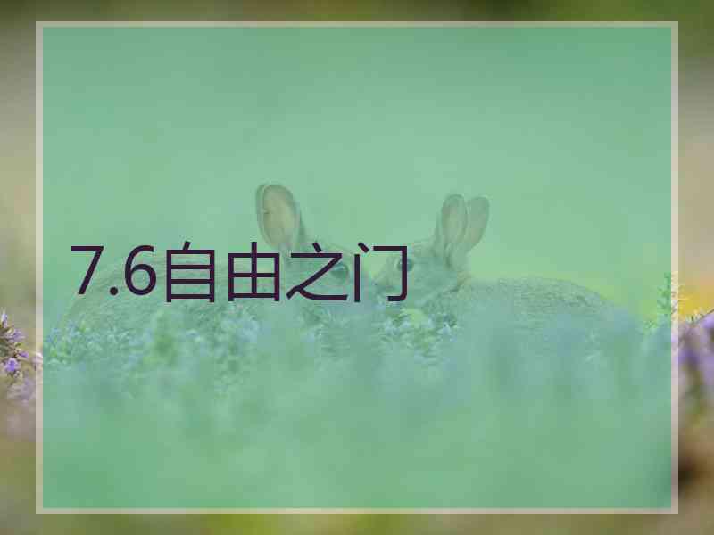 7.6自由之门