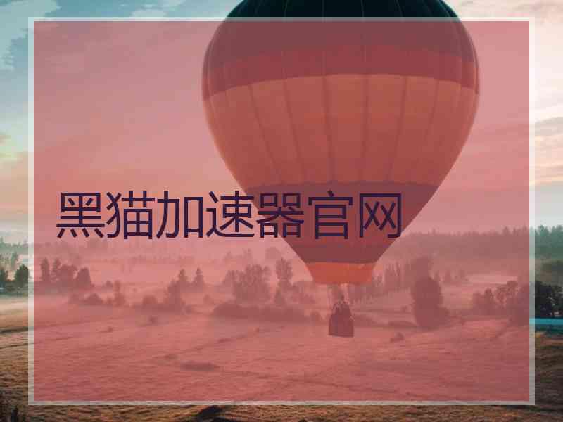 黑猫加速器官网