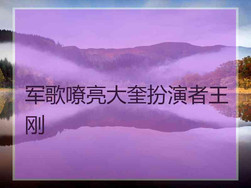 军歌嘹亮大奎扮演者王刚