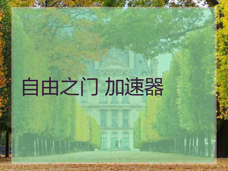 自由之门 加速器