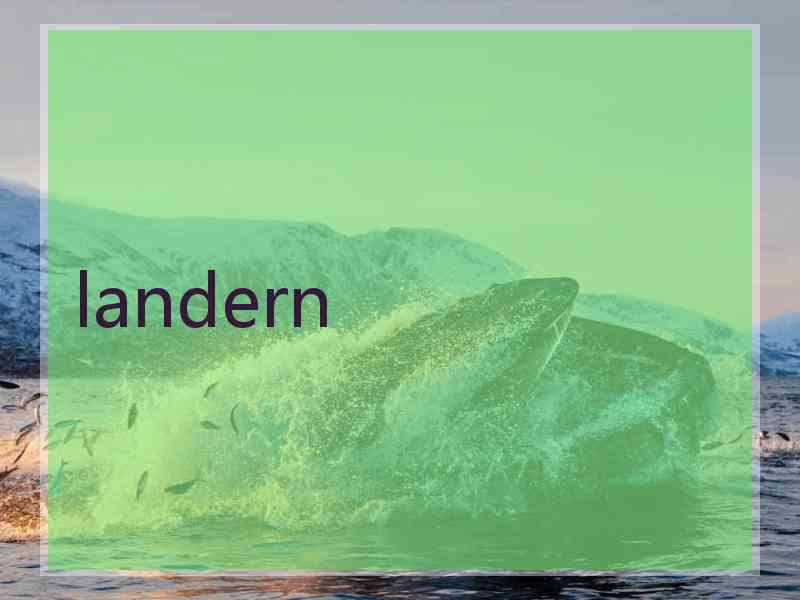 landern