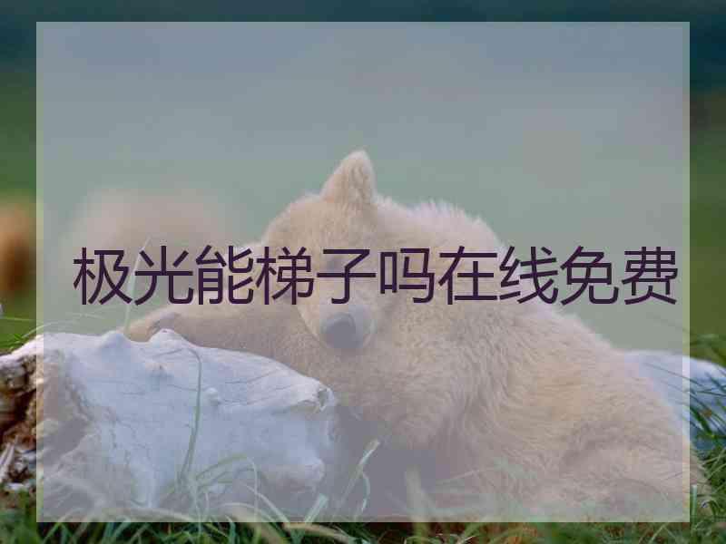 极光能梯子吗在线免费