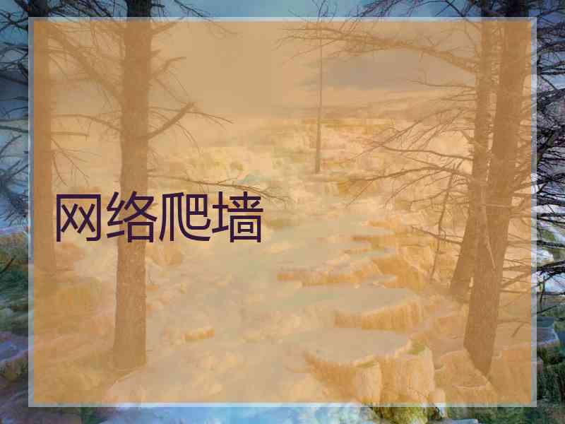 网络爬墙