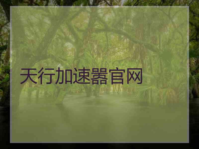 天行加速嚣官网