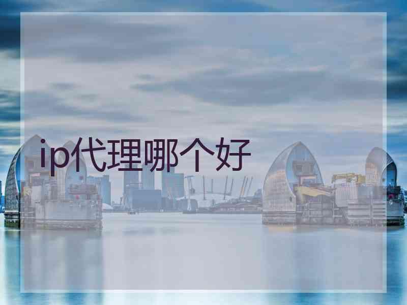 ip代理哪个好