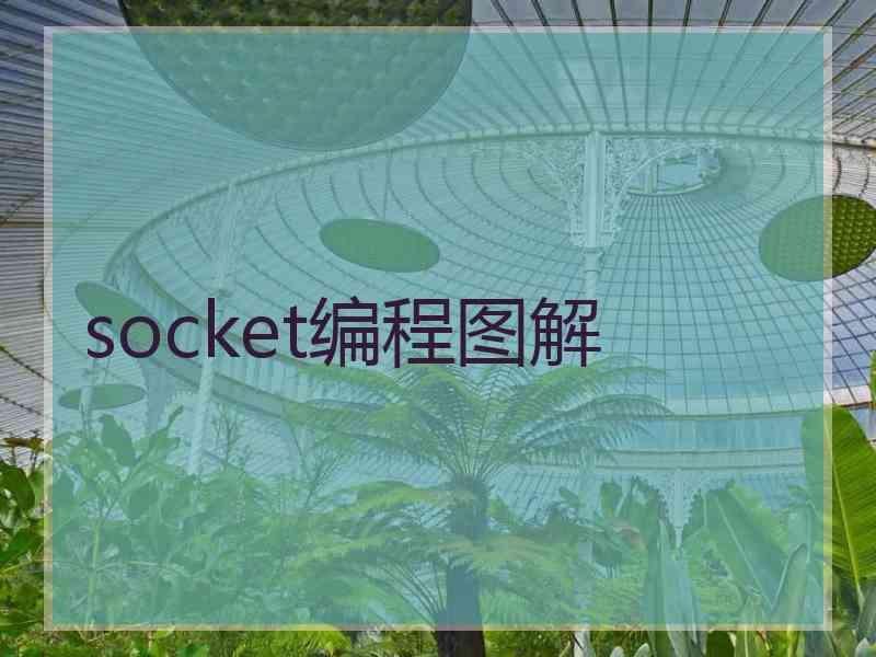 socket编程图解