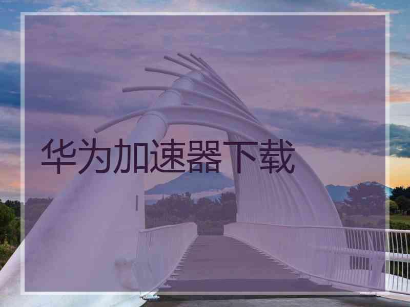 华为加速器下载