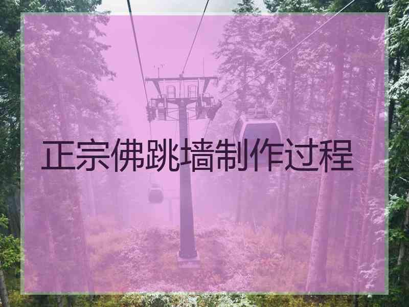正宗佛跳墙制作过程