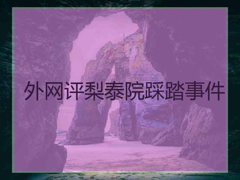 外网评梨泰院踩踏事件