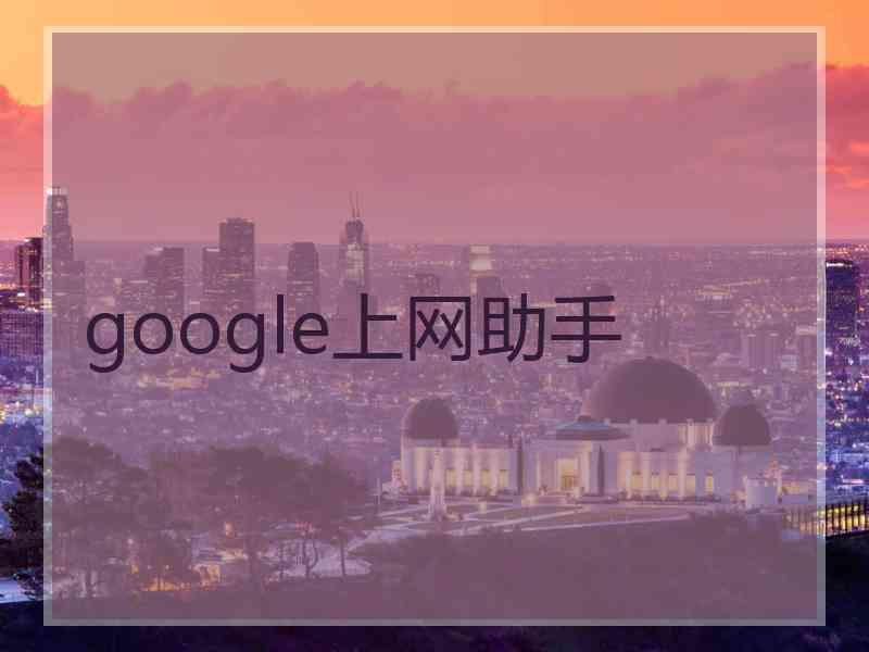 google上网助手