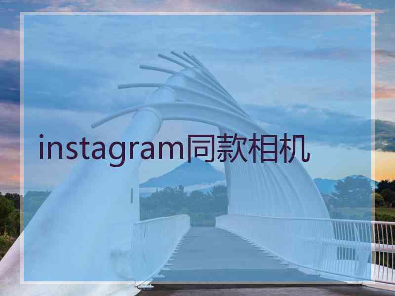instagram同款相机