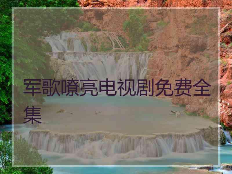 军歌嘹亮电视剧免费全集