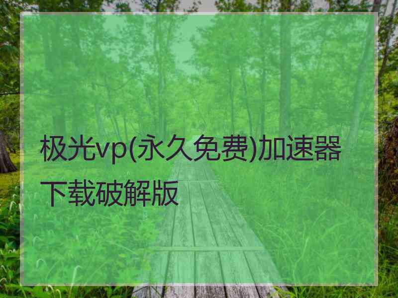 极光vp(永久免费)加速器下载破解版