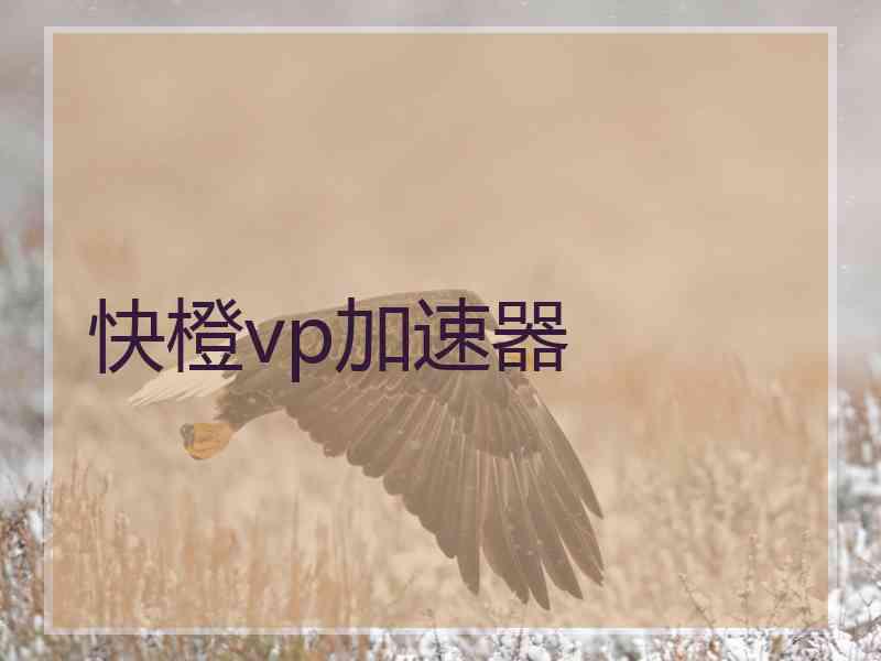 快橙vp加速器