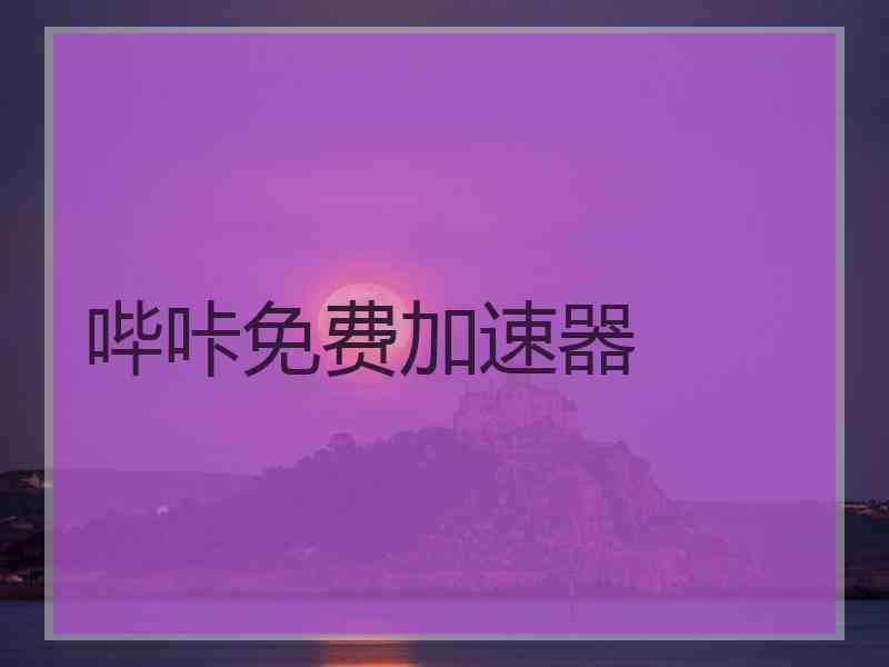 哔咔免费加速器