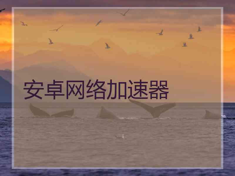 安卓网络加速器