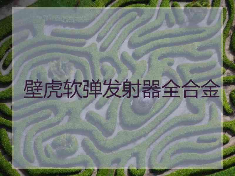 壁虎软弹发射器全合金