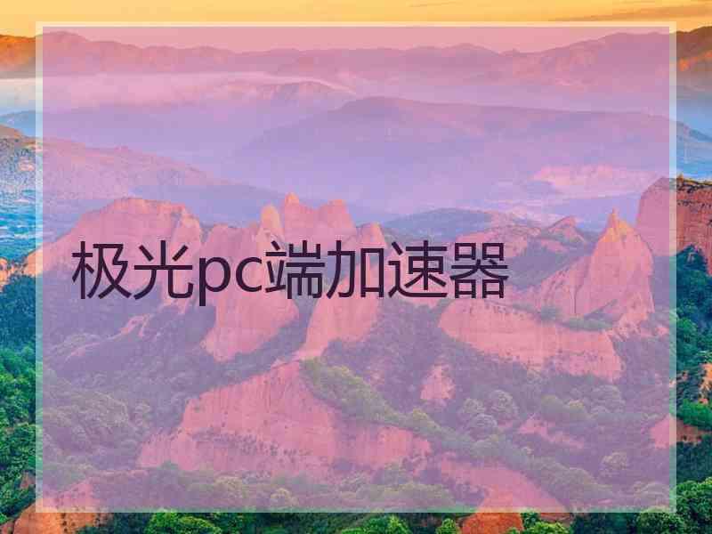极光pc端加速器
