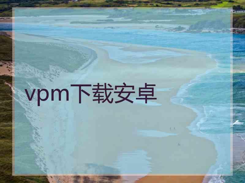 vpm下载安卓
