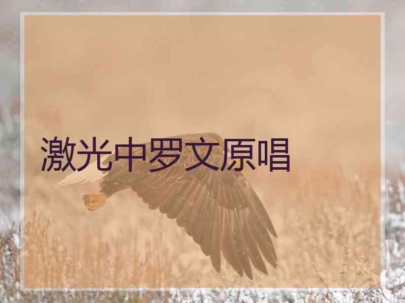 激光中罗文原唱