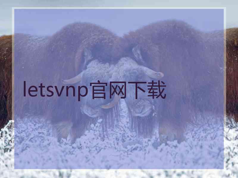 letsvnp官网下载