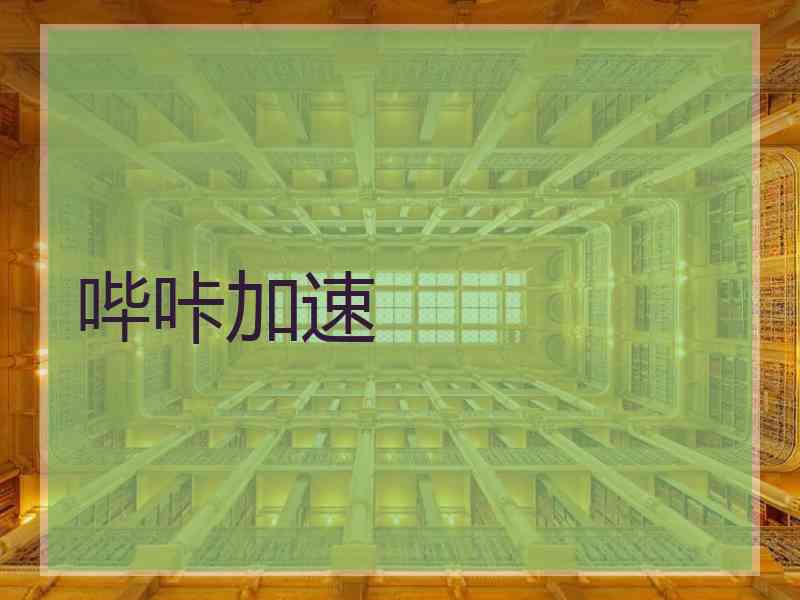哔咔加速