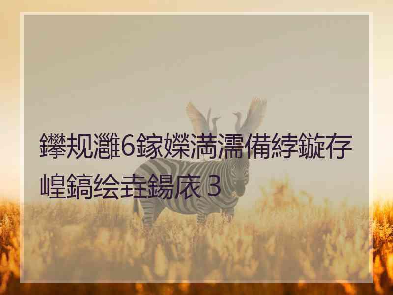 鑻规灉6鎵嬫満濡備綍鏇存崲鎬绘垚鍚庡３